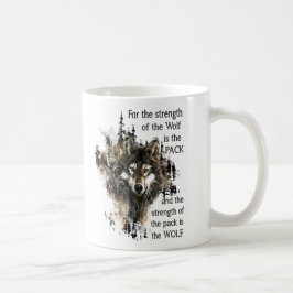 Vargens inspirationsfamiljepaket kaffemugg