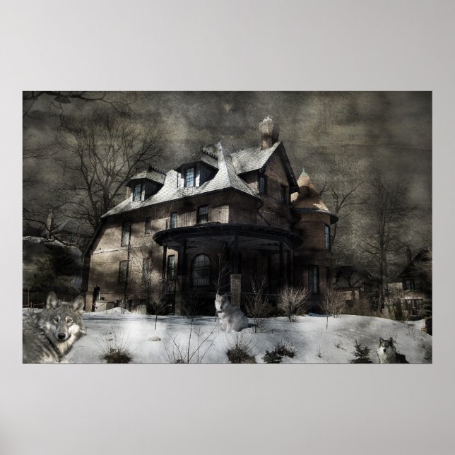 Vargens kom hemma poster (Framsidan)