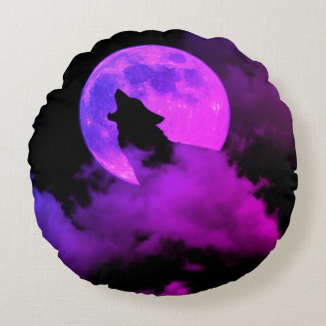 vargens runda kudde (Framsidan)