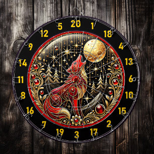 Vargens samtal vaknar Äventyr och Roligt Darttavla