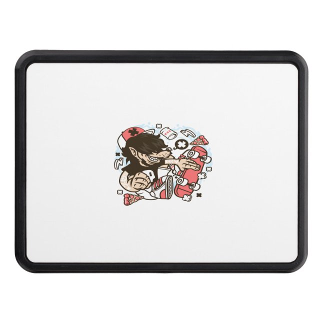 Vargens Skater Dragkroksskydd (Framsidan)