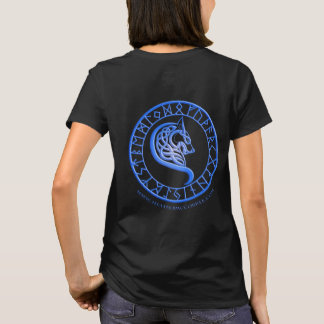 Varger av skjortan för Hemlockfördjupningblått T-shirt
