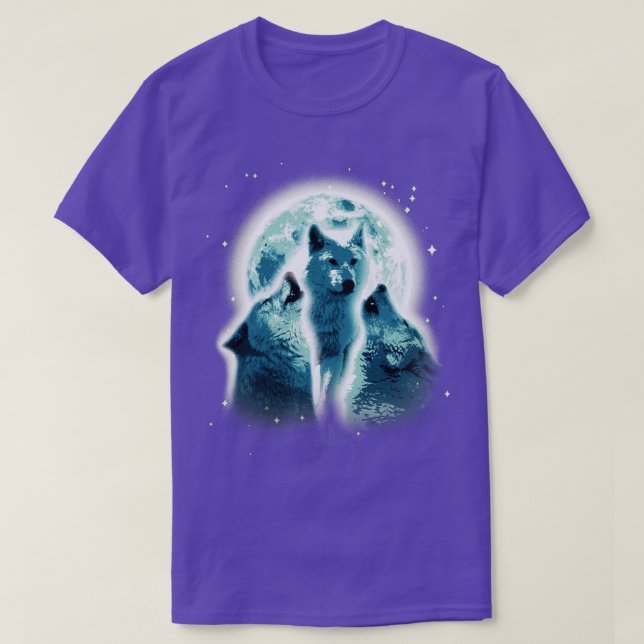 Varger Full Moon Wildlife T Shirt (Design framsida)