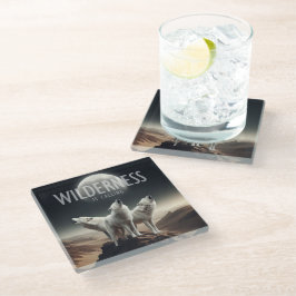 Varger Howling på Full Moon Wilderness ringer