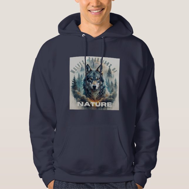 Varger Naturvårdare Hoodie (Framsida)