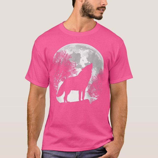 Vargerna för varulv vid Måne T Shirt (Framsida)