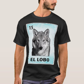 Vargerna kort för Mexikanska  i El Lobo  T Shirt