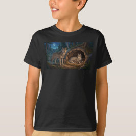 Vargfamilj t shirt
