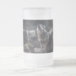 Vargflock Frostat Ölglas