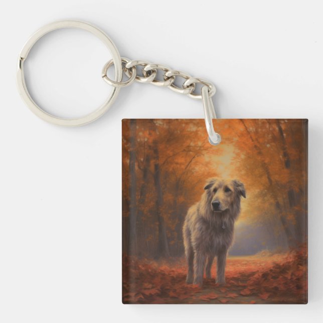Varghund i höstlöv Fall Inspire (Framsidan)