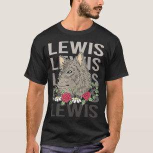Varghuvud - Lewis Namn T Shirt