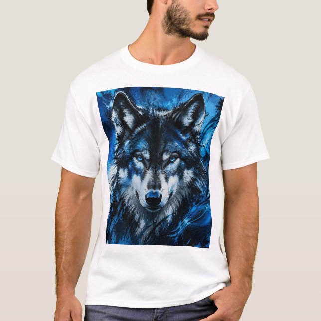 Varghuvud T Shirt (Framsida)