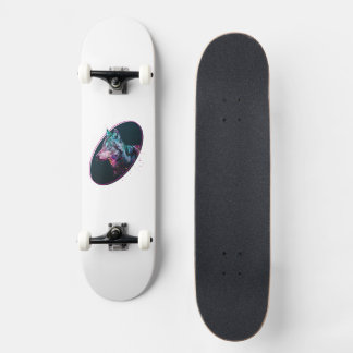 Varghuvudgalaxen Mini Skateboard Bräda 18,5 Cm