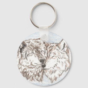 VargKeychain service Nyckelring