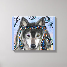 Vargkonst Canvastryck