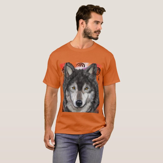 Vargkonst T Shirt (Hel framsida)