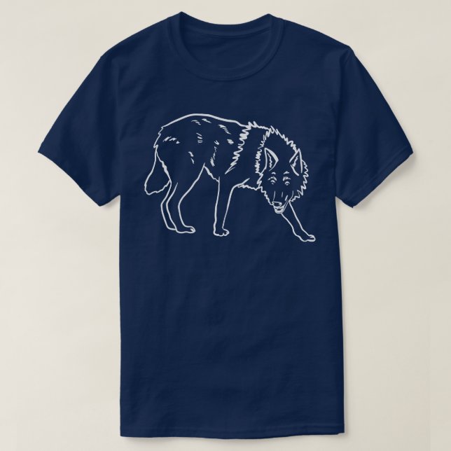 Varglinje T Shirt (Design framsida)