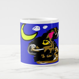 Vargmåne glädje jumbo mugg