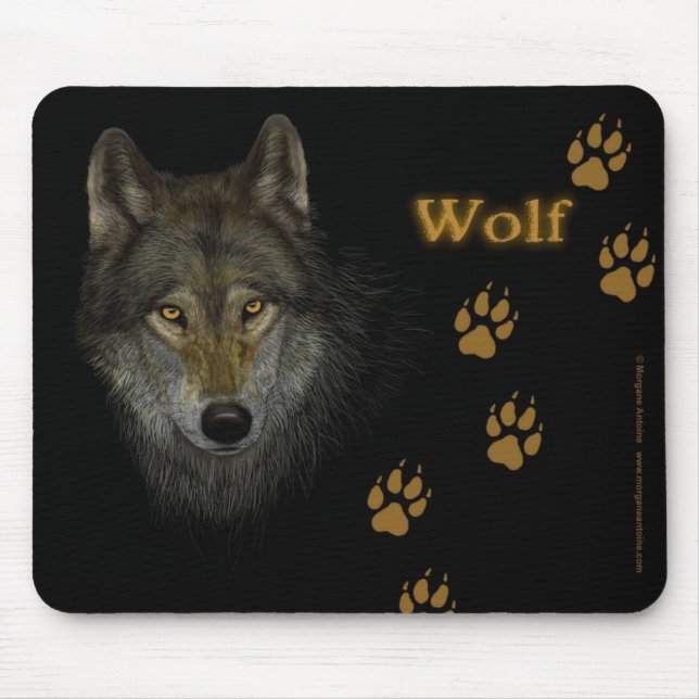 Vargmousepad Musmatta (Framsidan)