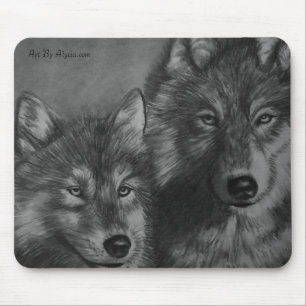 Vargmousepad Musmatta