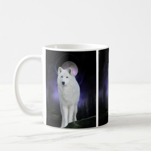 vargmugg kaffemugg (Vänster)