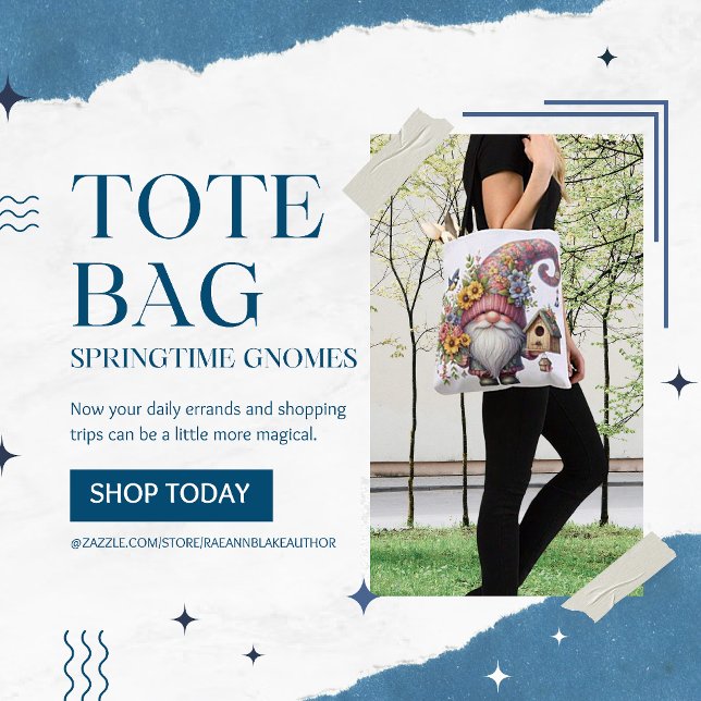 Vårgnom Totebag Tygkasse (Skapare uppladdad)