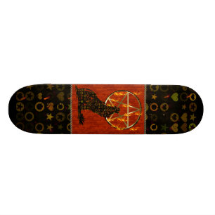 VargPentagram Skateboard Bräda 20 Cm