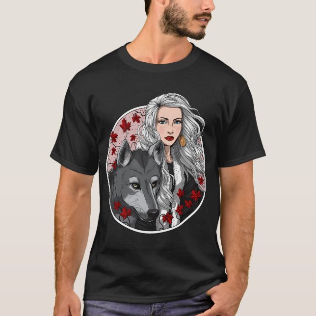 Vargshaman T Shirt (Framsida)