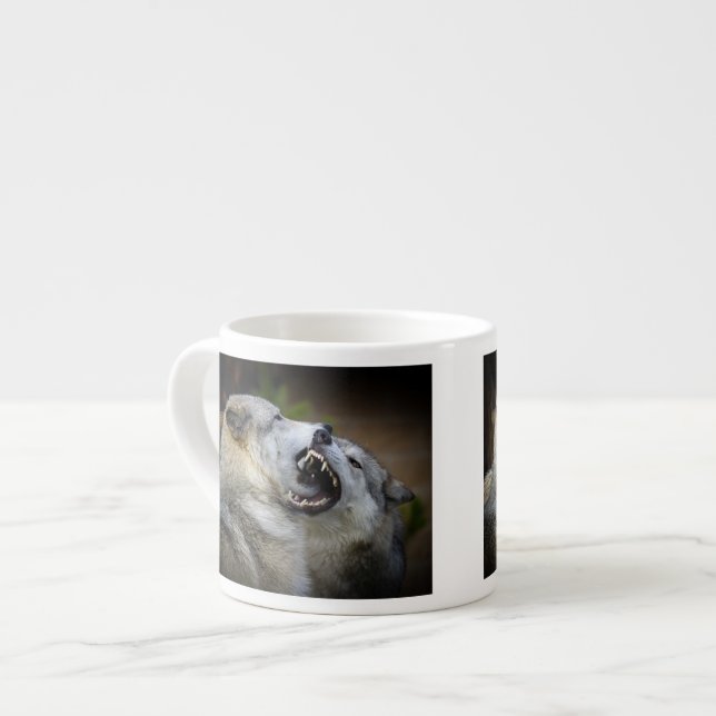Vargslagsmål Espressomugg (Framsida vänster)