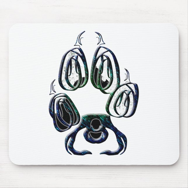 Vargtasstryck Musmatta (Framsidan)