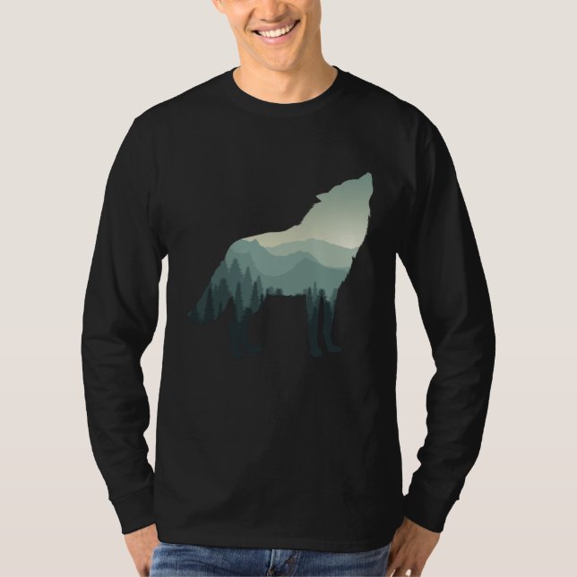 Vargtjuter Skogsberg T Shirt (Framsida)