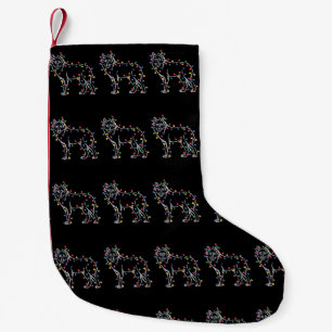 Vargträd jul Xmas husdjur djur vargälskare Liten Julstrumpa