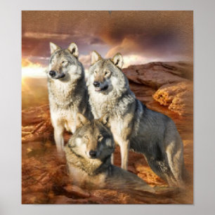 VargTrioaffisch Poster