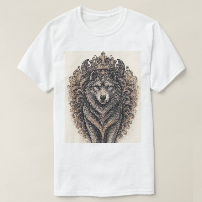 Vargtryck T Shirt (Design framsida)