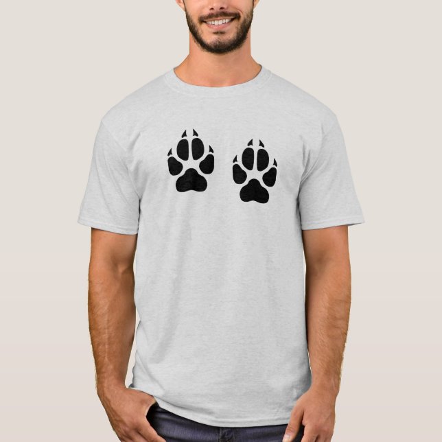 Vargtryck Tee Shirt (Framsida)