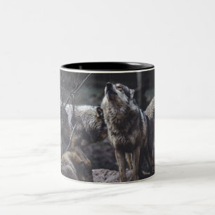 Vargvargvarg Två-Tonad Mugg