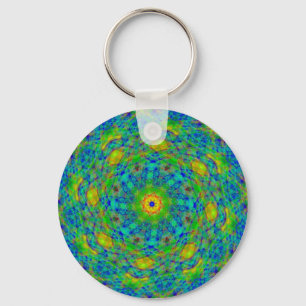 Vårhäftig rörelse Keychain Nyckelring