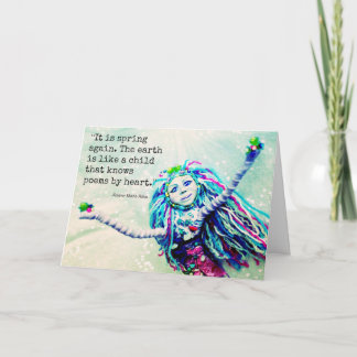 Vårhälsningar Kort