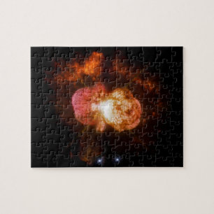 Variabel stjärna Eta Carinae NASA Hubble-bild Pussel