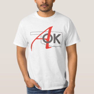Variabelfärg/logotyp för stil AOK T Shirt