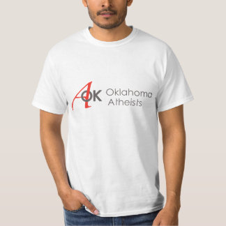 Variabelstil/logotyp för färg AOK med text Tee Shirt