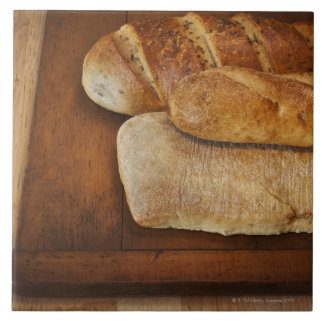 Variation av bakade godor kakelplatta