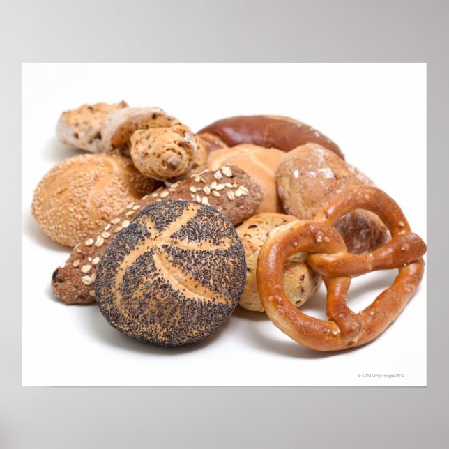 variation av bakade varor poster (Framsidan)