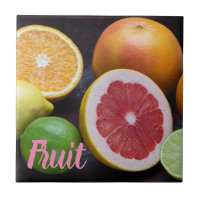 Variation av citrusfrukter, orange, kalk, mandarin