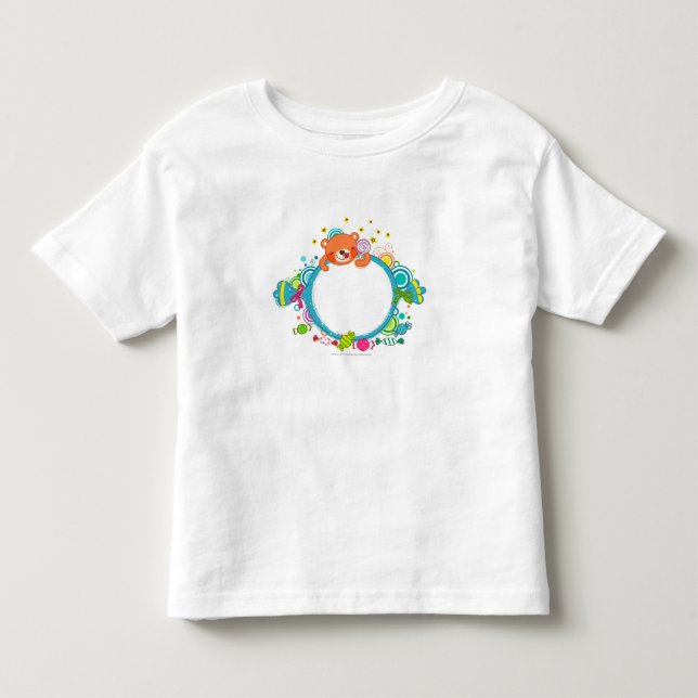 Variation av godisar t-shirt (Framsida)