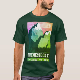 Variation för temestock X-Grönt Unisex T-Shirt