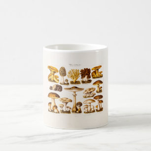 Variation för vintage1800schampinjonen plocka kaffemugg