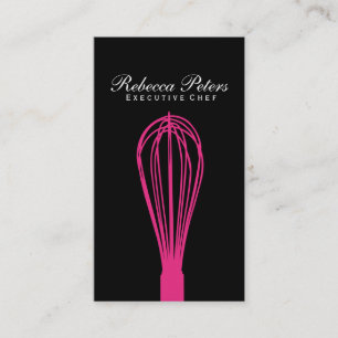 Variation i Whisk (magenta) Kulturhuvudman Visitkort