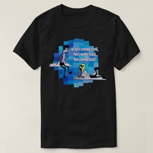 Variationer på ett Cloud Miracle Musical TShirt T Shirt (Design framsida)