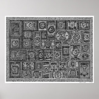 Variationer på Kirby-Poster Poster